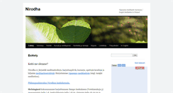 Desktop Screenshot of nirodha.fi